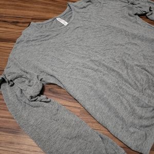 Gilligan & O'Malley Sleepwear Long Sleeve Top with Ruffle on Sleeves